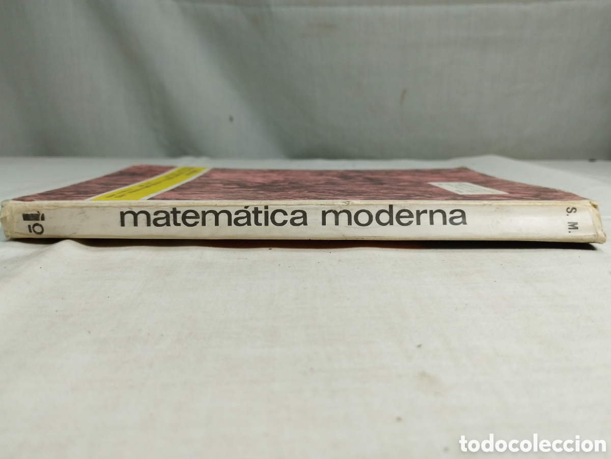 Libros de segunda mano de ciencias: Matem&aacute;tica moderna. Editorial SM, 1969 - Foto 3