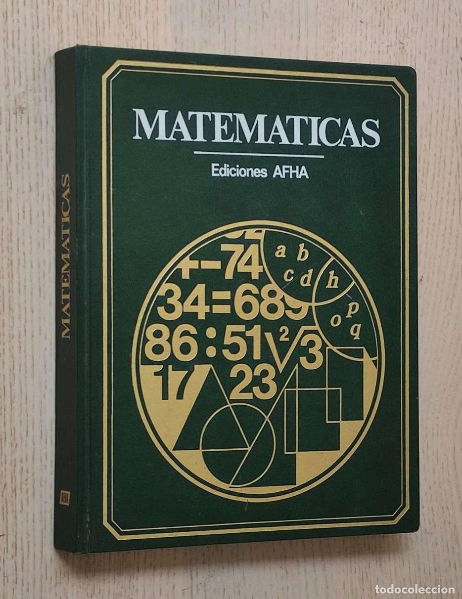 Libros de segunda mano de ciencias: MATEM&Aacute;TICAS (ed. Afha, 1977) - ASENSIO FUENTES, Antonio - Foto 1