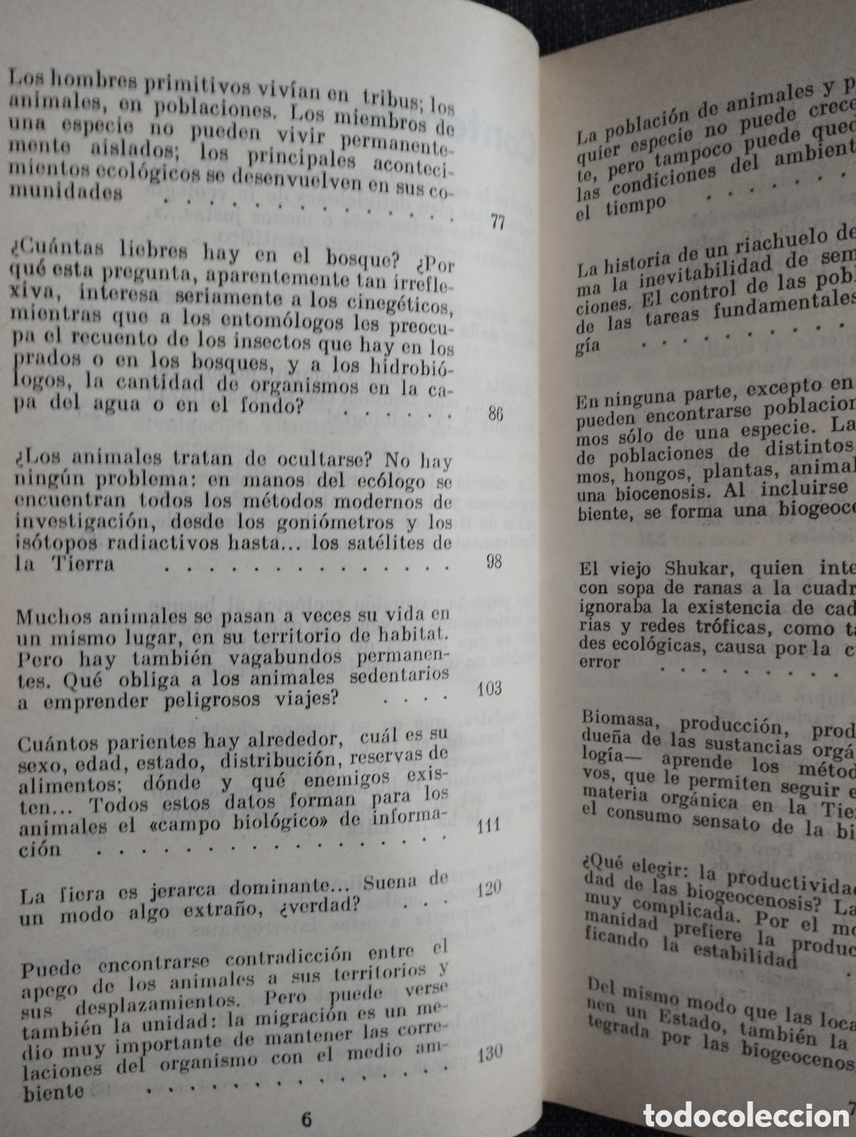 Libros de segunda mano: ACERCA DE LA ECOLOGIA (V. V. DIOZHKIN) - Foto 4