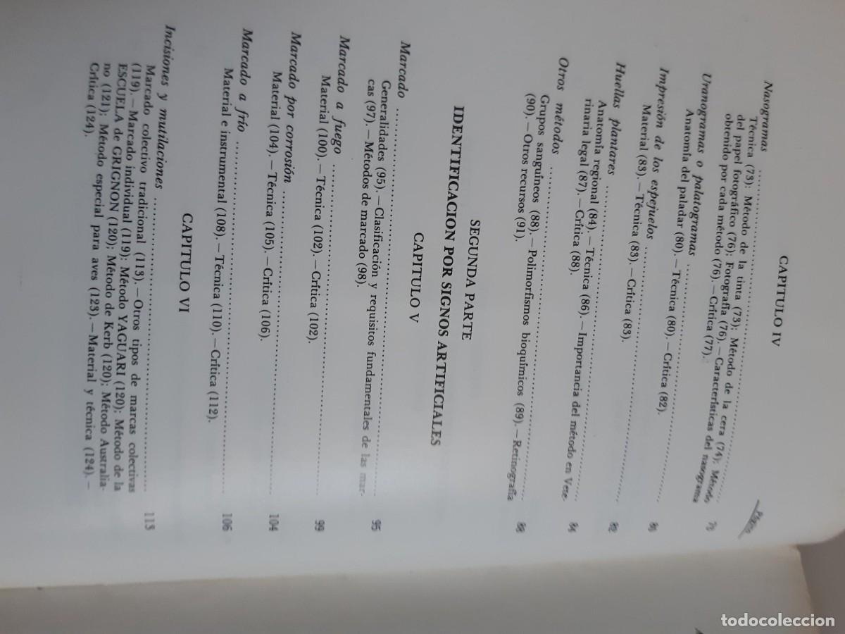 Libros de segunda mano: Identificaci&oacute;n animal Antonio Sanchez Belda - Foto 3