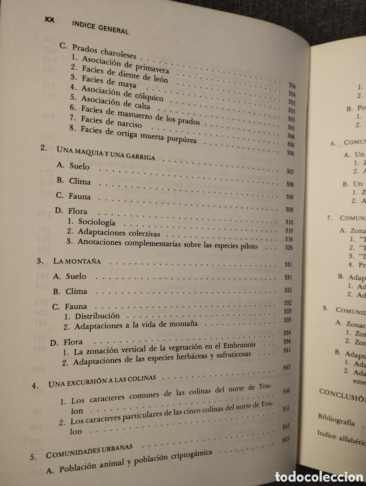 Libros de segunda mano: INTRODUCCION A LA ECOBIOCENOLOGIA (ROGER MOLINIER / PIERRE VIGNES) - Foto 10
