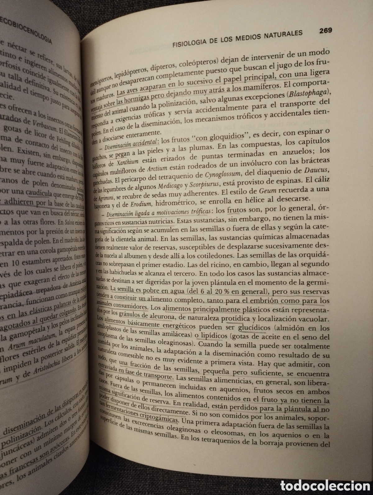 Libros de segunda mano: INTRODUCCION A LA ECOBIOCENOLOGIA (ROGER MOLINIER / PIERRE VIGNES) - Foto 15