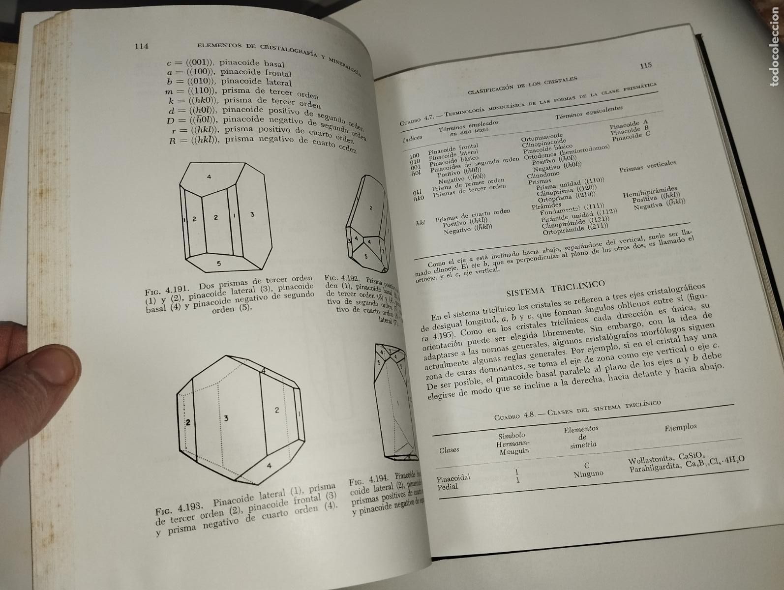 Libros de segunda mano: LIBRO ELEMENTOS DE CRISTALOGRAF&Iacute;A Y MINERALOG&Iacute;A EDICIONES OMEGA - Foto 3