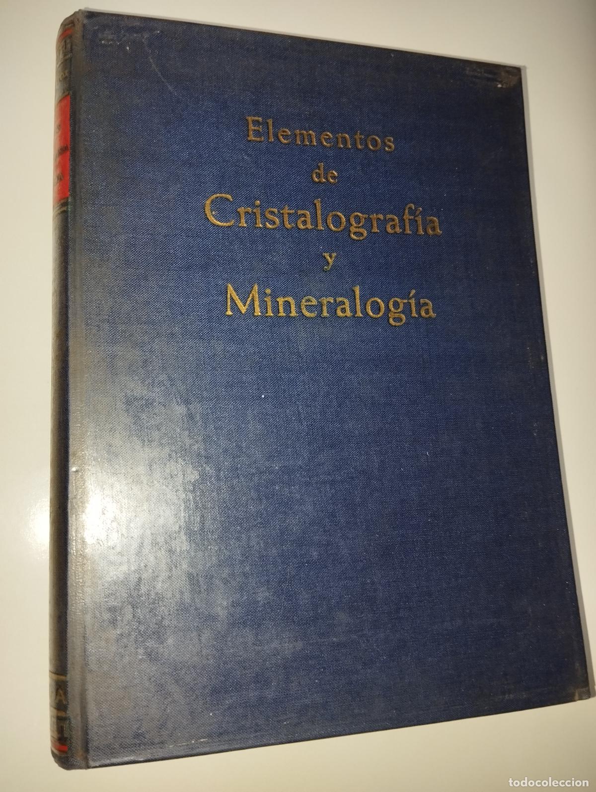 Libros de segunda mano: LIBRO ELEMENTOS DE CRISTALOGRAF&Iacute;A Y MINERALOG&Iacute;A EDICIONES OMEGA - Foto 1
