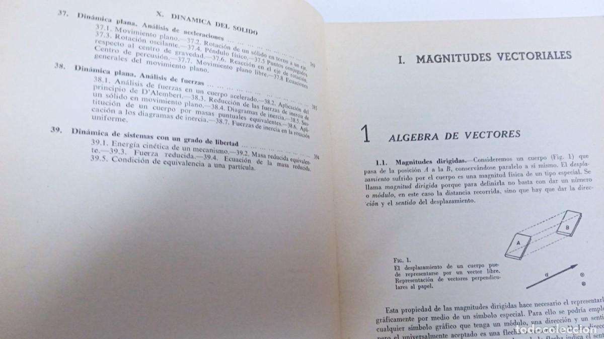 Libros de segunda mano de ciencias: MEC&Aacute;NICA 1965 PEDRO RAM&Oacute;N MOLINER 1967 - Foto 10