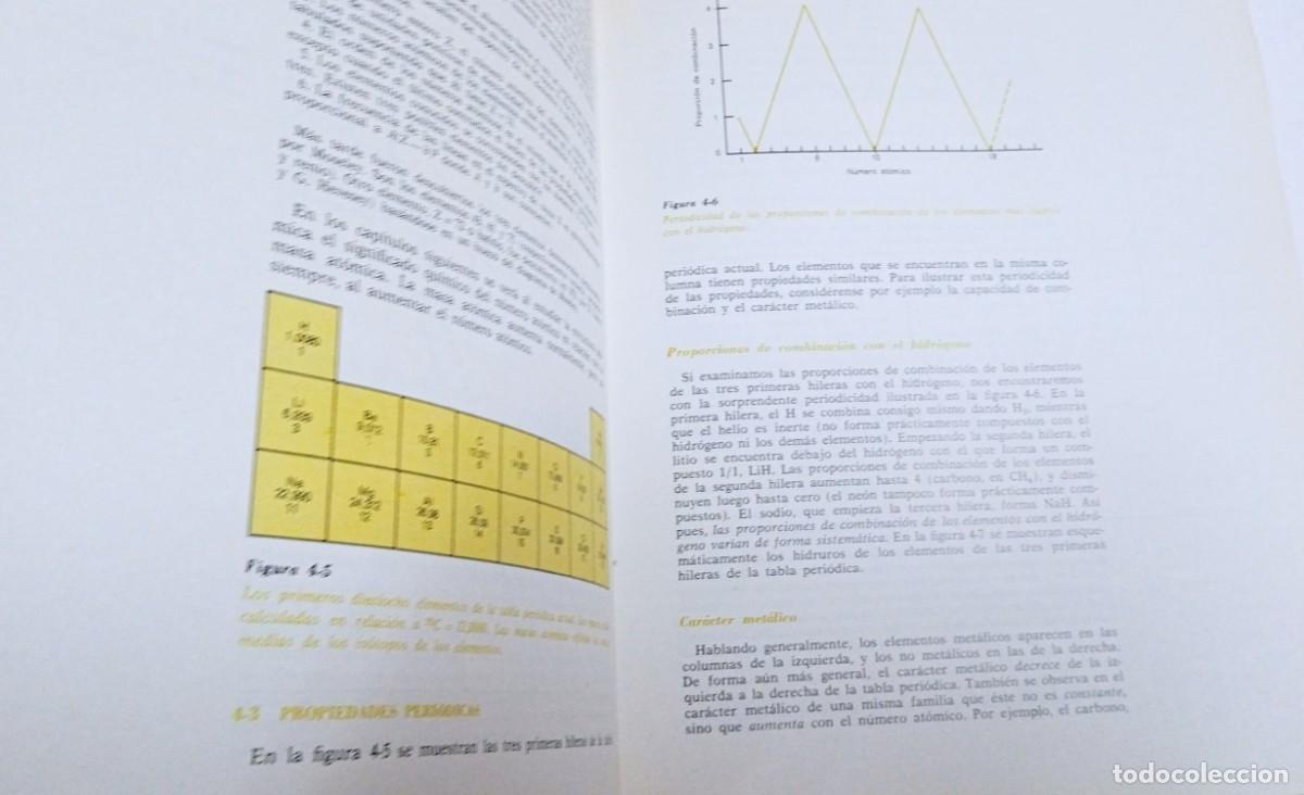 Libros de segunda mano de ciencias: PRINCIPIOS BASICOS DE QUIMICA.HARRY B.GRAY/GILBERT P.HAIGHT.EDITORIAL REVERTE - Foto 4