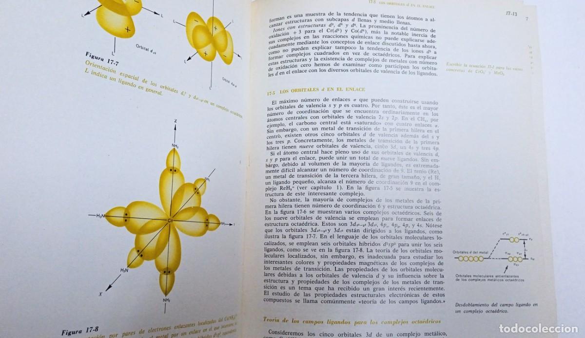 Libros de segunda mano de ciencias: PRINCIPIOS BASICOS DE QUIMICA.HARRY B.GRAY/GILBERT P.HAIGHT.EDITORIAL REVERTE - Foto 6