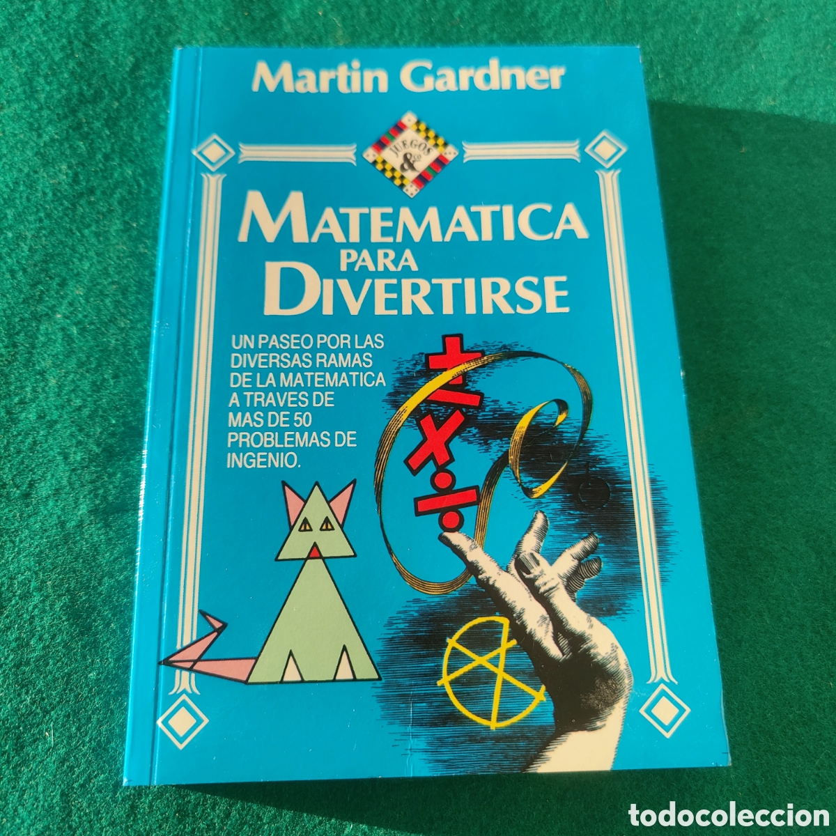Libros de segunda mano de ciencias: MATEM&Aacute;TICA PARA DIVERTIRSE. MARTIN GARDNER. - Foto 1