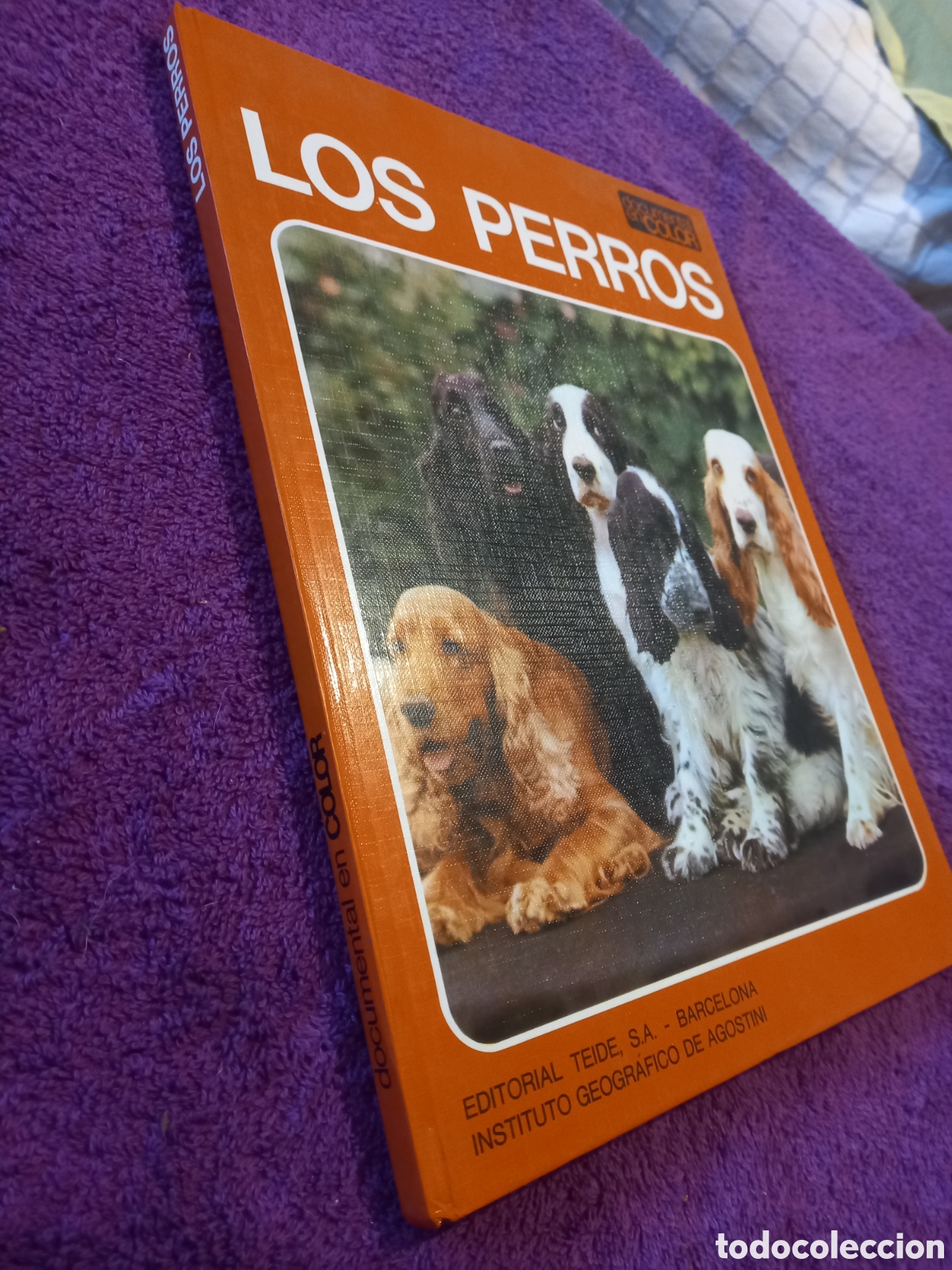 Libros de segunda mano: Los perros. Documental en color. Ediciones Teide. - Foto 2