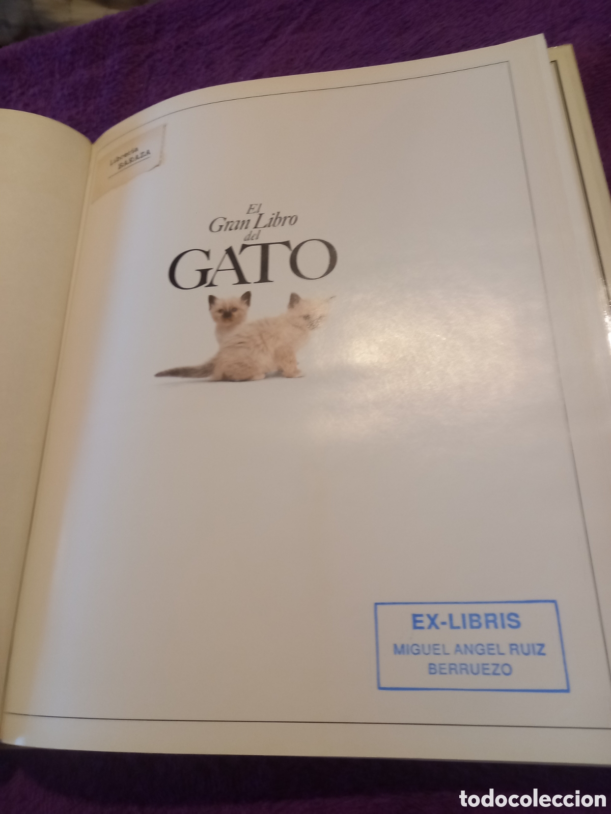 Libros de segunda mano: El gran libro del gato. David Taylor. - Foto 4