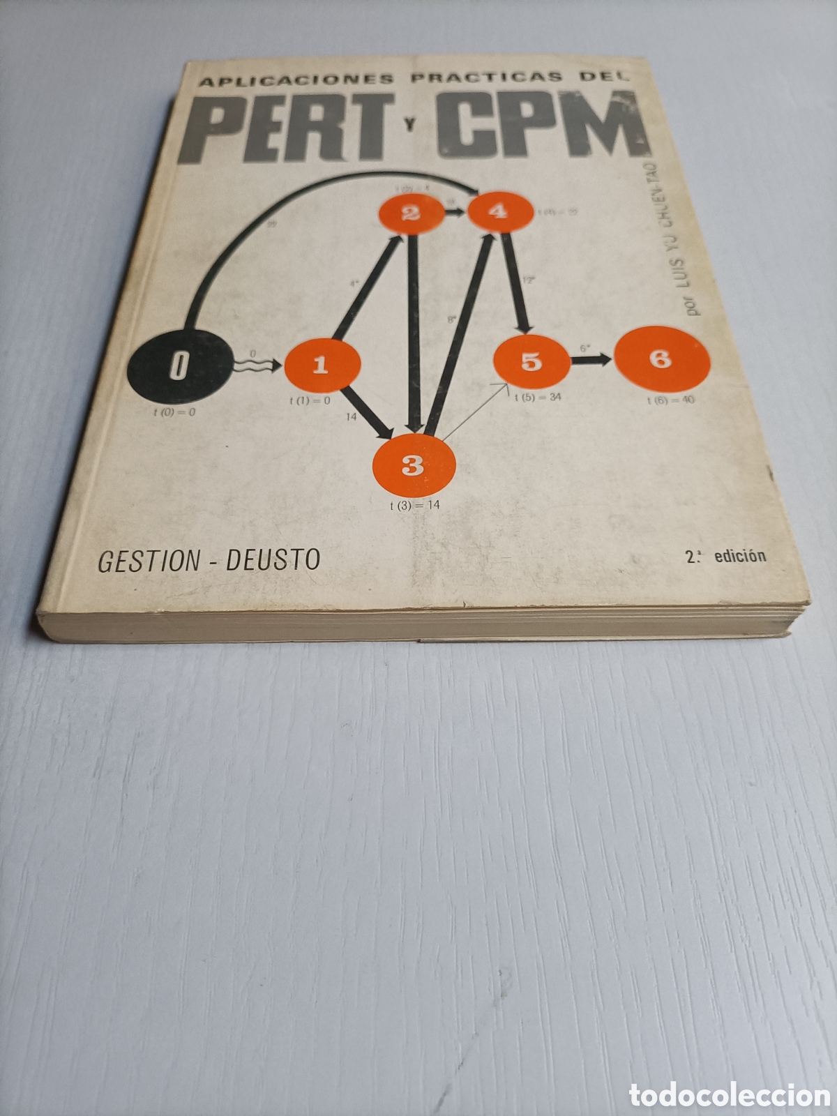 Libros de segunda mano de ciencias: Aplicaciones pr&aacute;cticas del PERT y CPM Luis Yu Chuen-tao - Foto 3