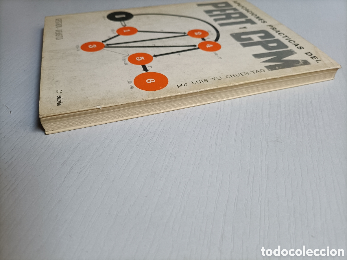 Libros de segunda mano de ciencias: Aplicaciones pr&aacute;cticas del PERT y CPM Luis Yu Chuen-tao - Foto 5