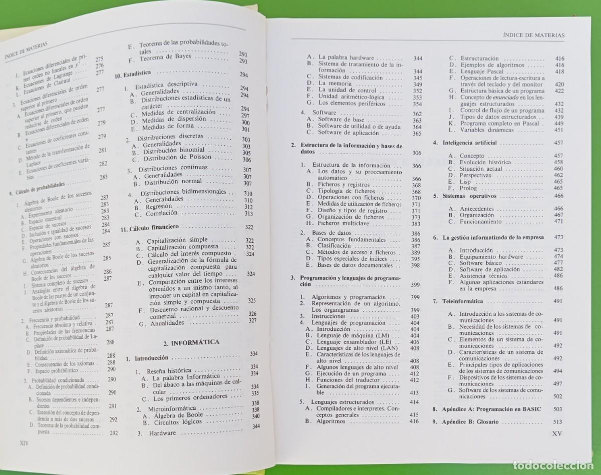 Libros de segunda mano de ciencias: Lote 2 Tomos de ACTA 2000 (Ciencias Experimentales / Matem&aacute;ticas e Inform&aacute;tica) - Foto 16