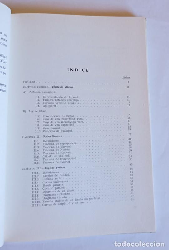 Libros de segunda mano de ciencias: CURSO DE ELECTRONICA - TOMO I. CIRCUITOS EN REGIMEN VARIABLE - FRANCIS MILSANT - Foto 3