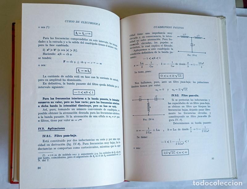 Libros de segunda mano de ciencias: CURSO DE ELECTRONICA - TOMO I. CIRCUITOS EN REGIMEN VARIABLE - FRANCIS MILSANT - Foto 5