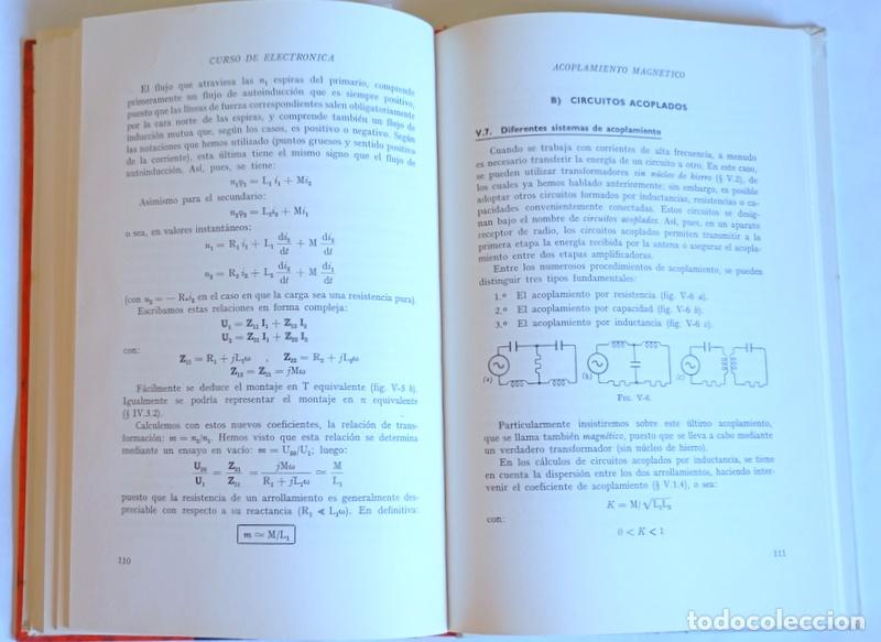 Libros de segunda mano de ciencias: CURSO DE ELECTRONICA - TOMO I. CIRCUITOS EN REGIMEN VARIABLE - FRANCIS MILSANT - Foto 6