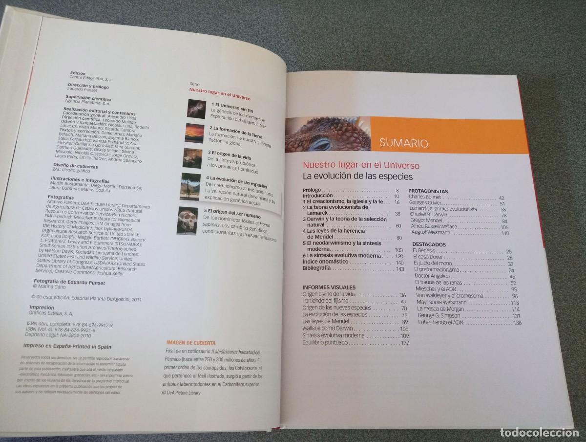 Libros de segunda mano: La Evoluci&oacute;n De Las Especies 4 Eduardo Punset - Foto 5