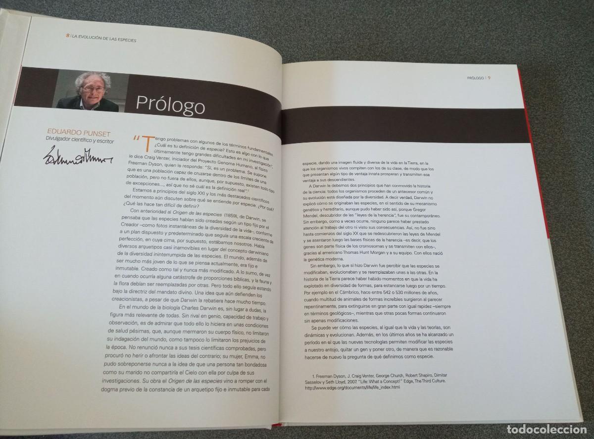 Libros de segunda mano: La Evoluci&oacute;n De Las Especies 4 Eduardo Punset - Foto 6