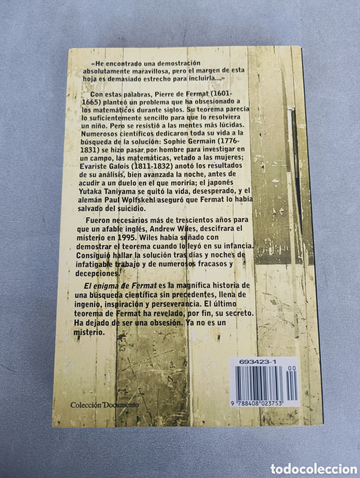 Libros de segunda mano de ciencias: El enigma de Fermat. Simon Singh. - Foto 3