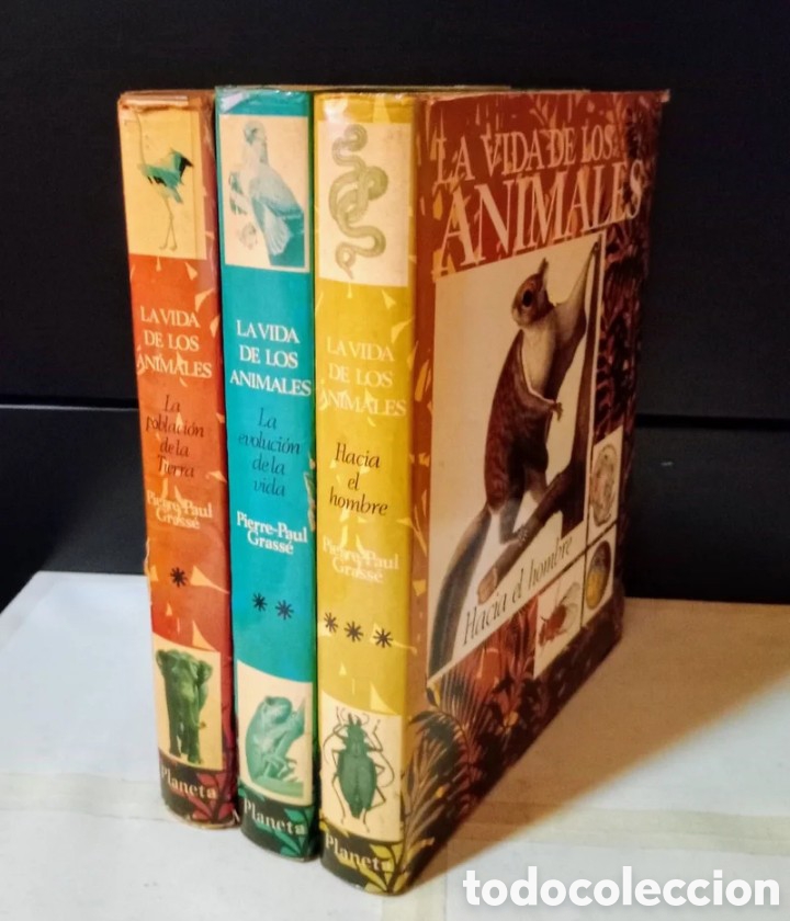 Libros de segunda mano: LA VIDA DE LOS ANIMALES, 3 tomos - Foto 2