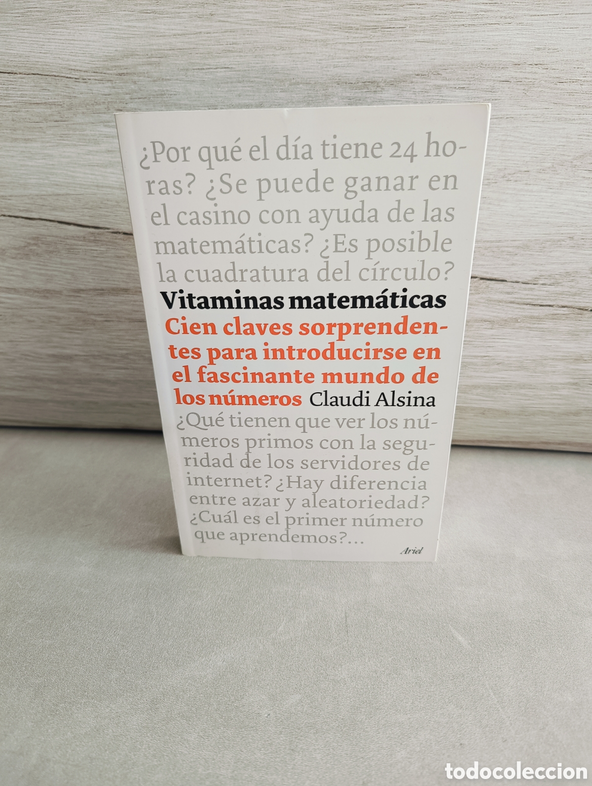 Libros de segunda mano de ciencias: Vitaminas matem&aacute;ticas. Claudi Alsina. - Foto 1