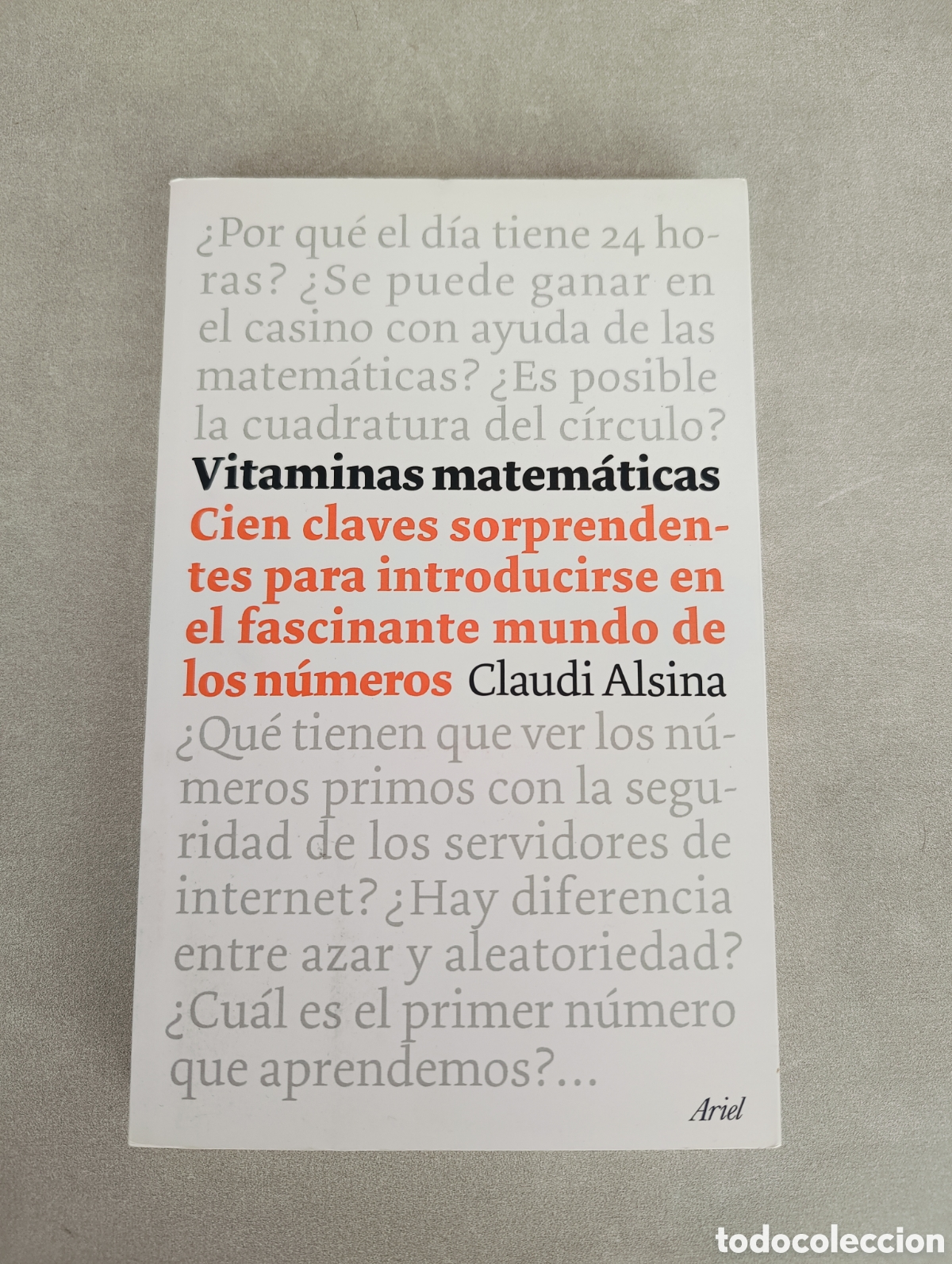 Libros de segunda mano de ciencias: Vitaminas matem&aacute;ticas. Claudi Alsina. - Foto 2