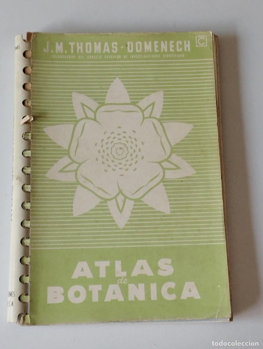 Libros de segunda mano: ATLAS DE BOTANICA J.M. THOMAS - DOMENECH - Foto 1