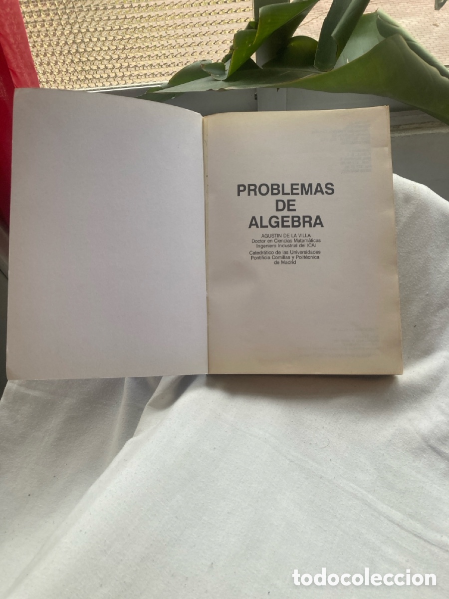 Libros de segunda mano de ciencias: PROBLEMAS DE &Aacute;LGEBRA - Foto 3