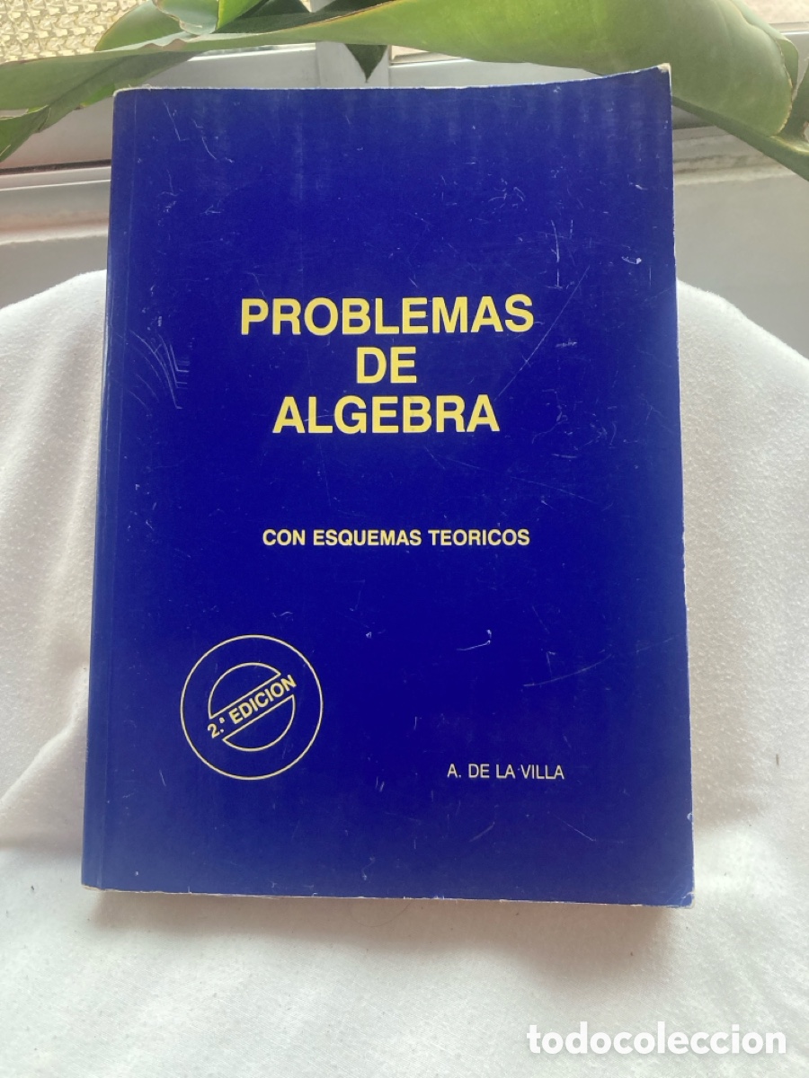 Libros de segunda mano de ciencias: PROBLEMAS DE &Aacute;LGEBRA - Foto 1