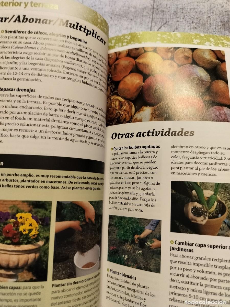 Libros de segunda mano: Libro jard&iacute;n terraza y huerto. - Foto 4