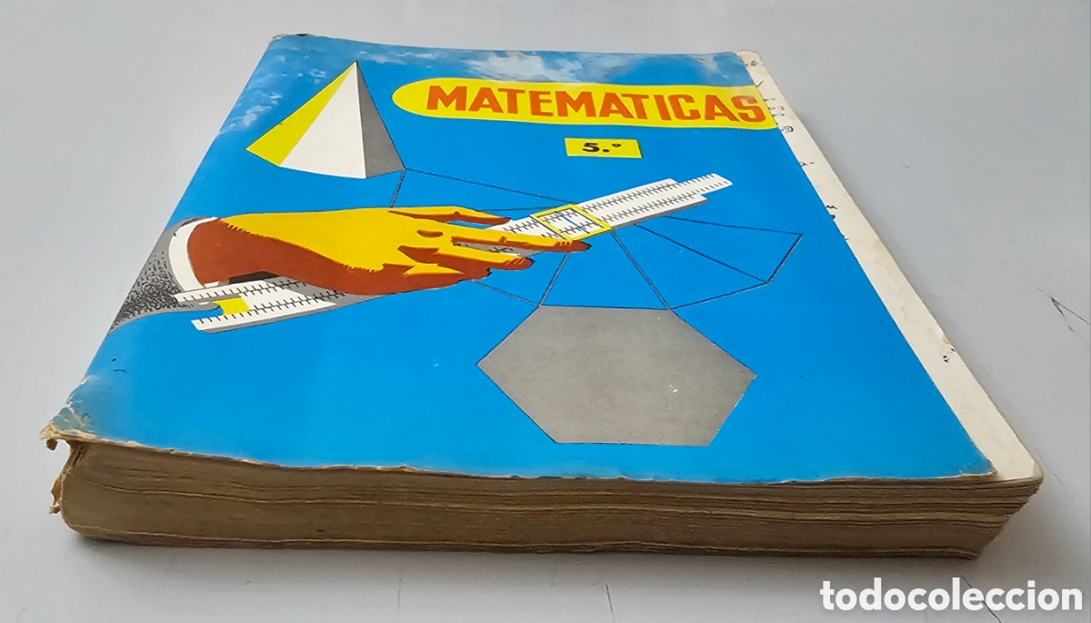 Libros de segunda mano de ciencias: LIBRO MATEMATICAS 5&deg; CURSO (Espa&ntilde;a - Ediciones S.M. - 1967) SIGNOS DE USO - Foto 3
