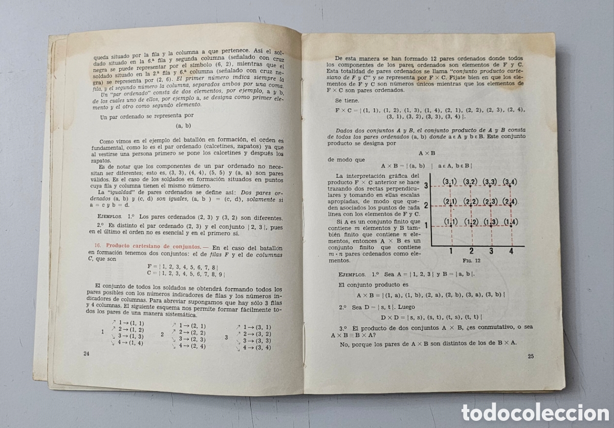 Libros de segunda mano de ciencias: LIBRO MATEMATICAS 5&deg; CURSO (Espa&ntilde;a - Ediciones S.M. - 1967) SIGNOS DE USO - Foto 14