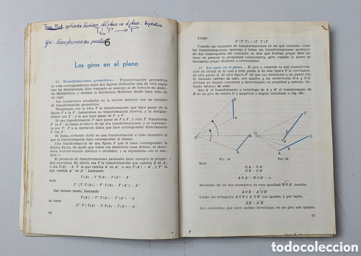 Libros de segunda mano de ciencias: LIBRO MATEMATICAS 5&deg; CURSO (Espa&ntilde;a - Ediciones S.M. - 1967) SIGNOS DE USO - Foto 17