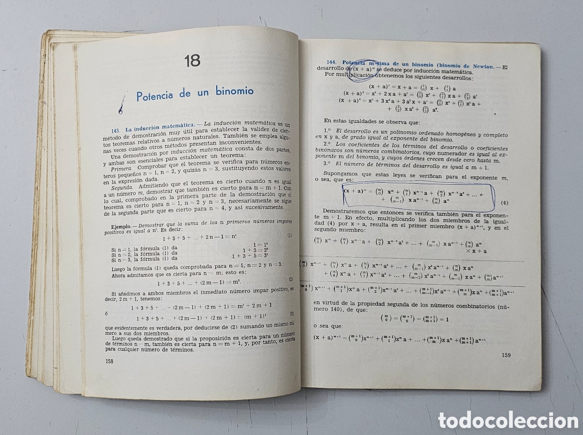 Libros de segunda mano de ciencias: LIBRO MATEMATICAS 5&deg; CURSO (Espa&ntilde;a - Ediciones S.M. - 1967) SIGNOS DE USO - Foto 23