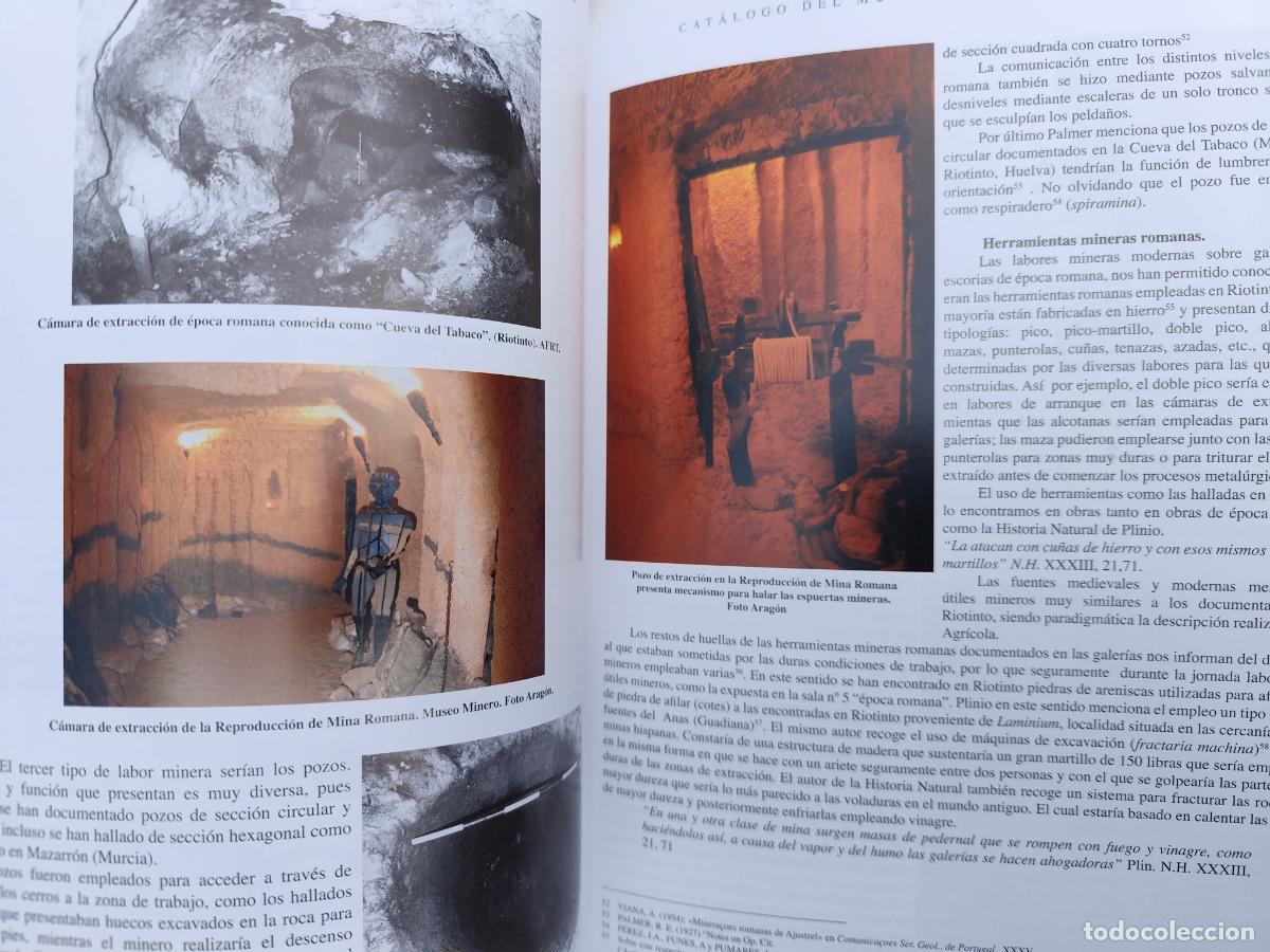 Libros de segunda mano: CAT&Aacute;LOGO DEL MUSEO MINERO DE RIOTINTO. 2006 - Foto 2