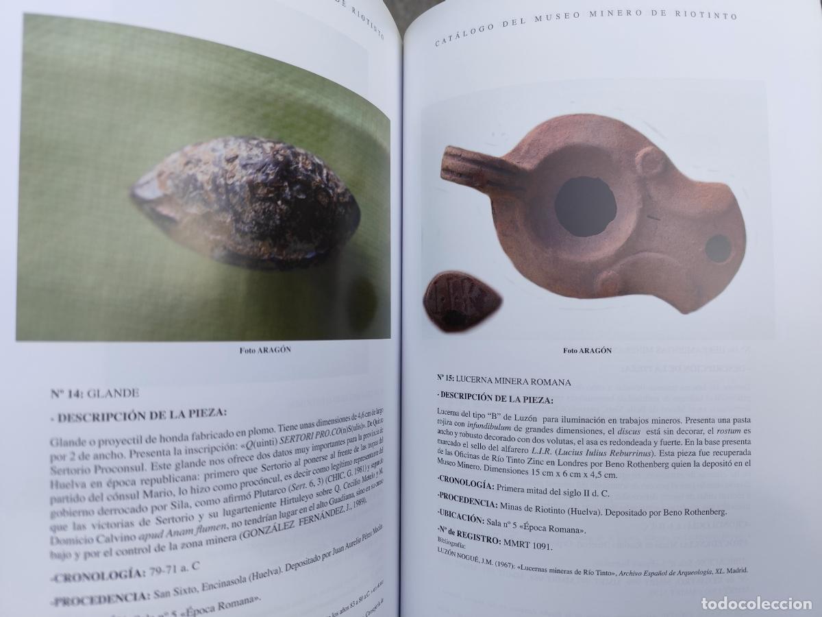 Libros de segunda mano: CAT&Aacute;LOGO DEL MUSEO MINERO DE RIOTINTO. 2006 - Foto 4