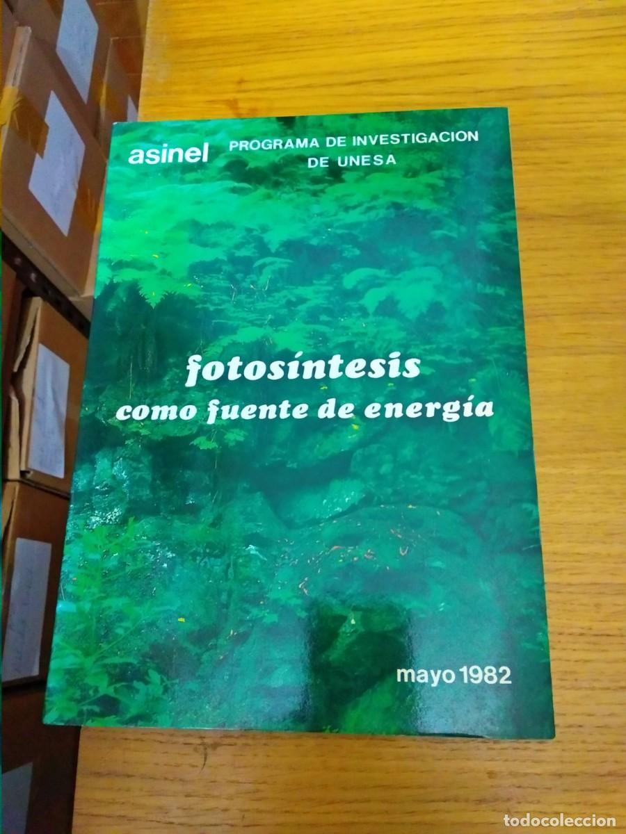 Libros de segunda mano: FOTOSINTESIS COMO FUENTE DE ENERGIA - Foto 1