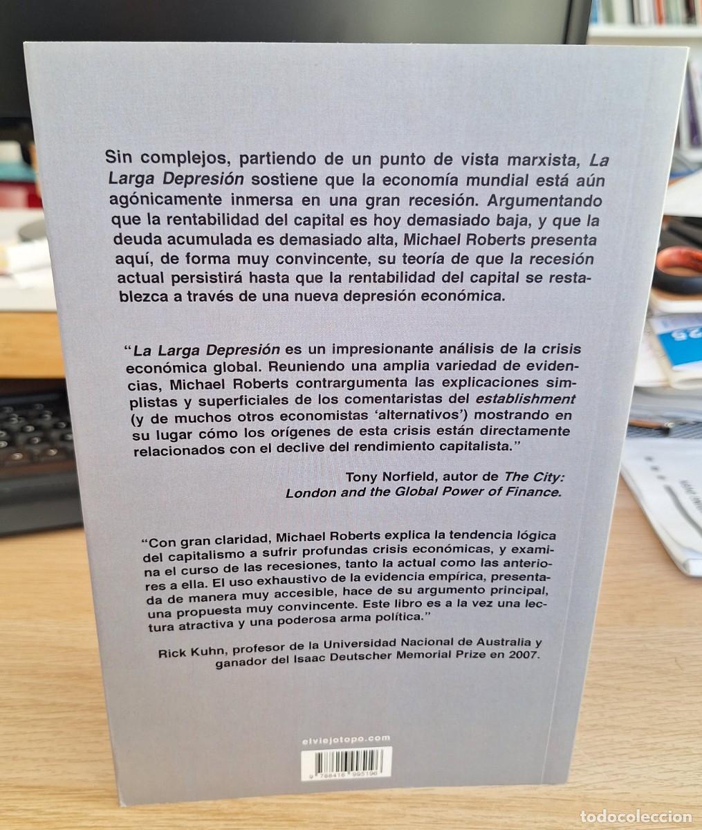 Libros de segunda mano de ciencias: LA LARGA DEPRESI&Oacute;N - ROBERTS, MICHAEL - Foto 2