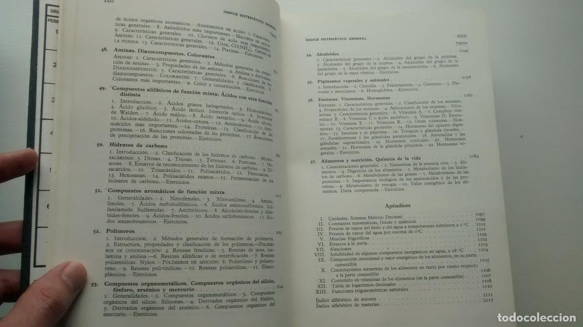 Libros de segunda mano de ciencias: Qu&iacute;mica general moderna - Babor, Ibarz - 8&ordf; edici&oacute;n 1975 - Foto 12