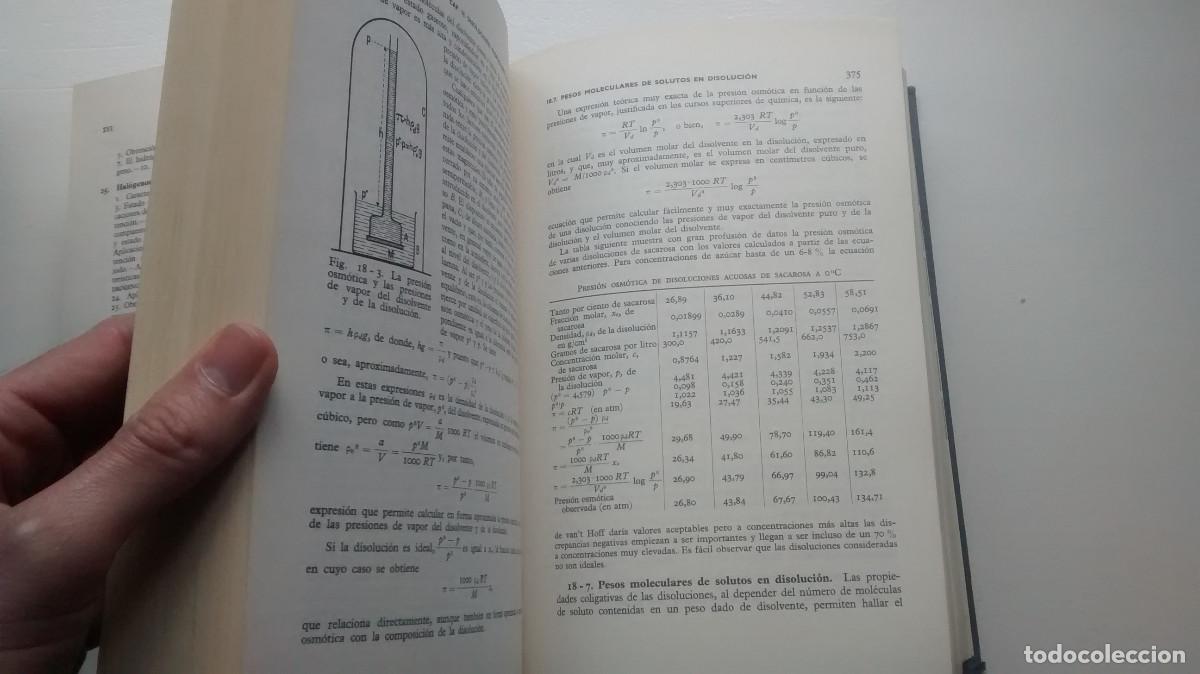 Libros de segunda mano de ciencias: Qu&iacute;mica general moderna - Babor, Ibarz - 8&ordf; edici&oacute;n 1975 - Foto 14