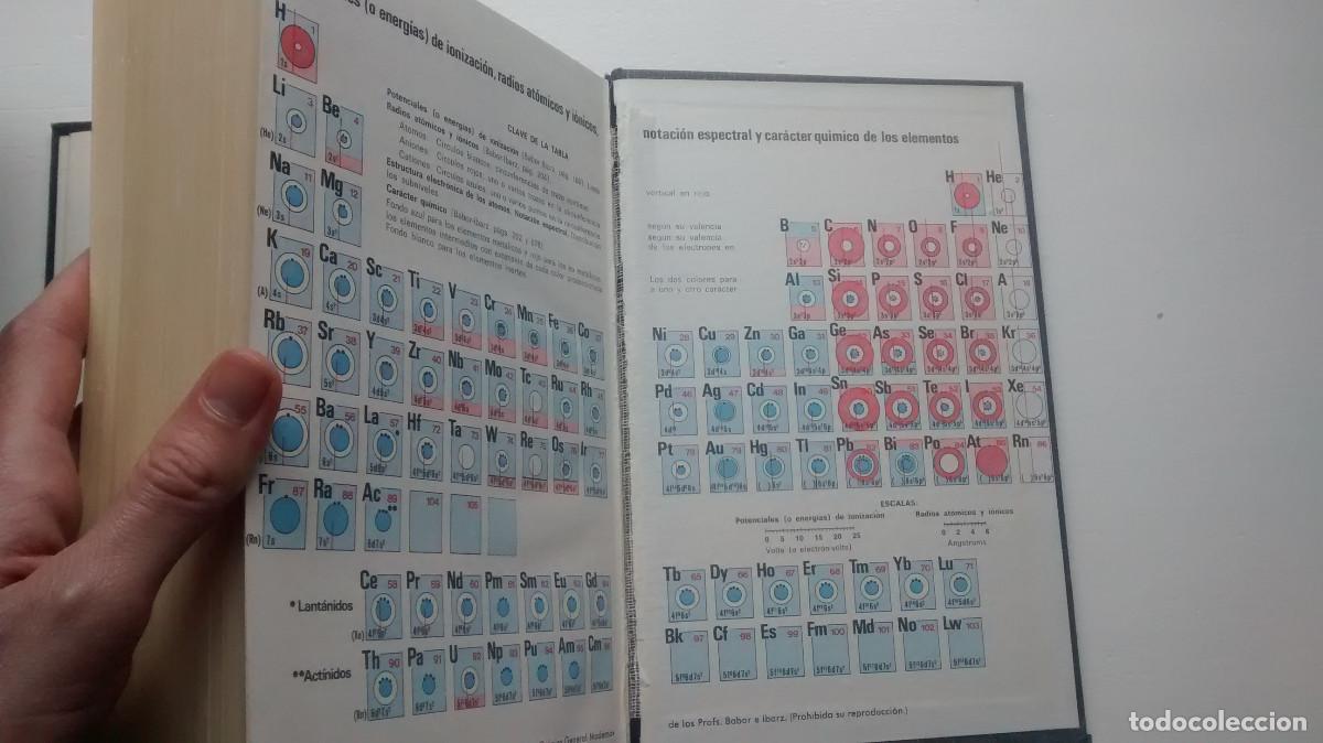 Libros de segunda mano de ciencias: Qu&iacute;mica general moderna - Babor, Ibarz - 8&ordf; edici&oacute;n 1975 - Foto 16
