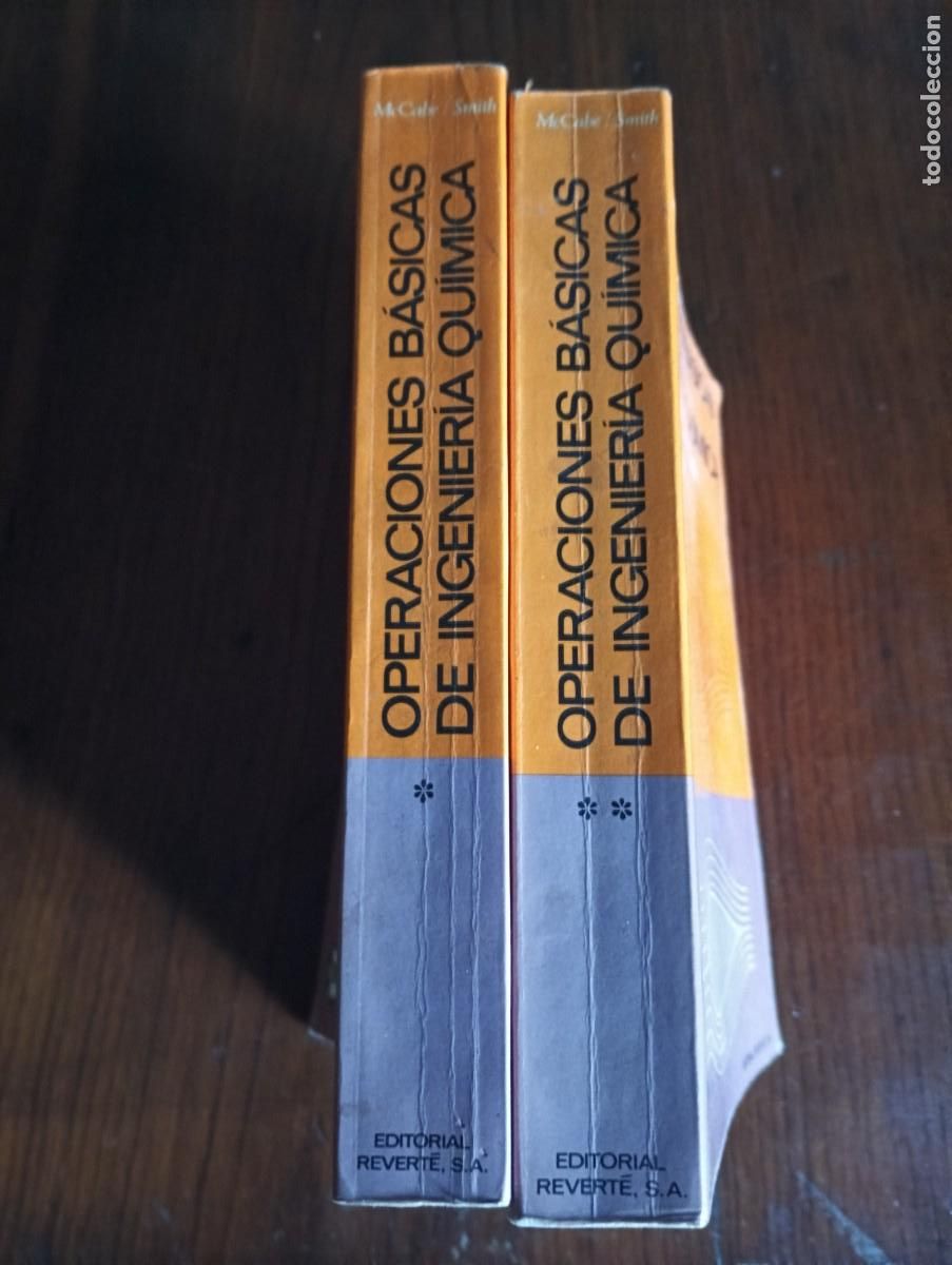 Libros de segunda mano de ciencias: OPERACIONES B&Aacute;SICAS DE INGENIER&Iacute;A QU&Iacute;MICA .-McCABE/SMITH. 2 TOMOS. - Foto 1