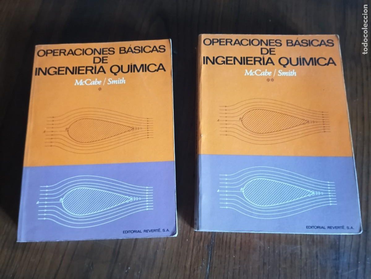 Libros de segunda mano de ciencias: OPERACIONES B&Aacute;SICAS DE INGENIER&Iacute;A QU&Iacute;MICA .-McCABE/SMITH. 2 TOMOS. - Foto 2