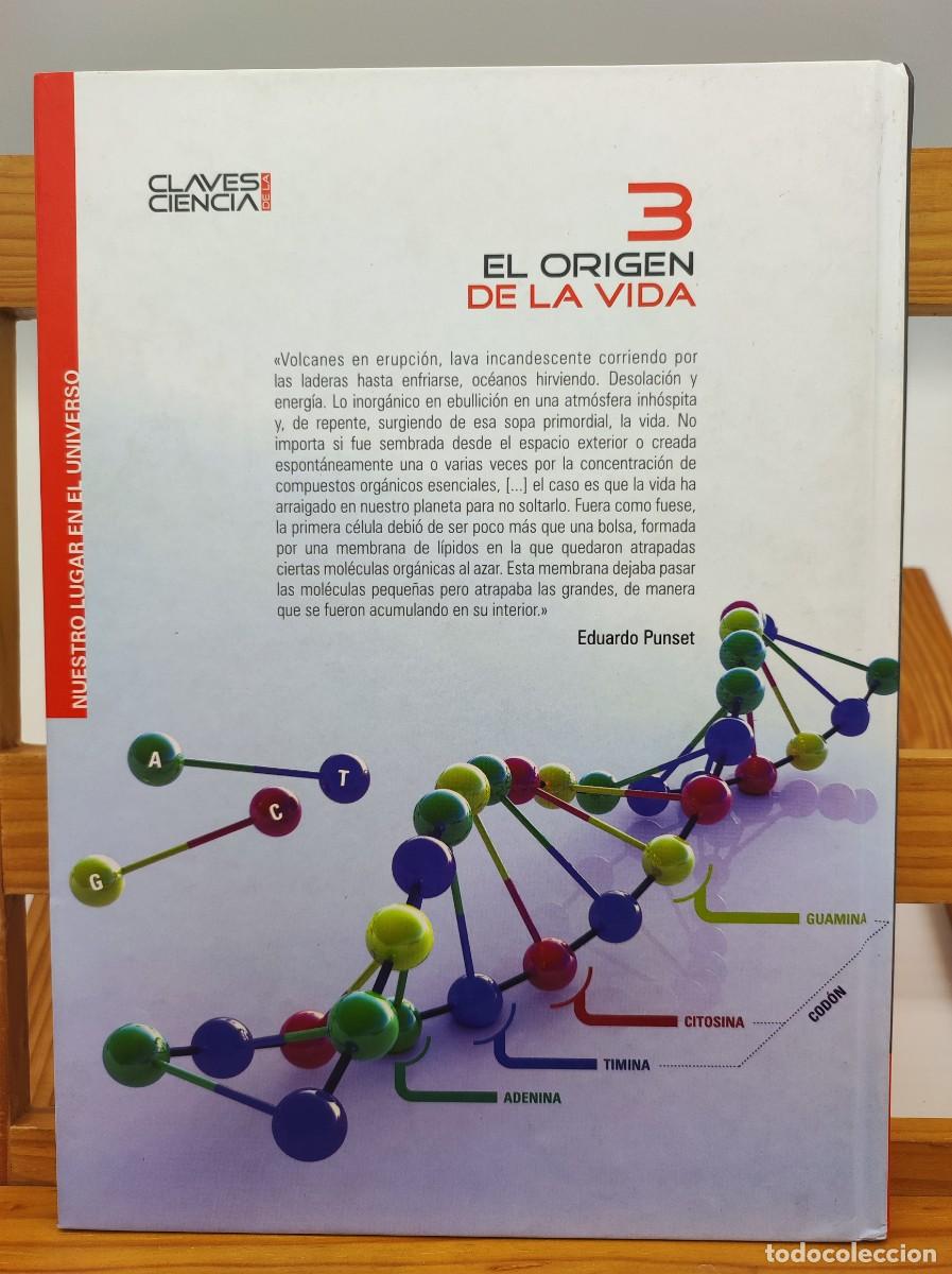 Libros de segunda mano: EL ORIGEN DE LA VIDA, EDUARDO PUNSET - CLAVES CIENCIA NUM. 3 - Foto 2