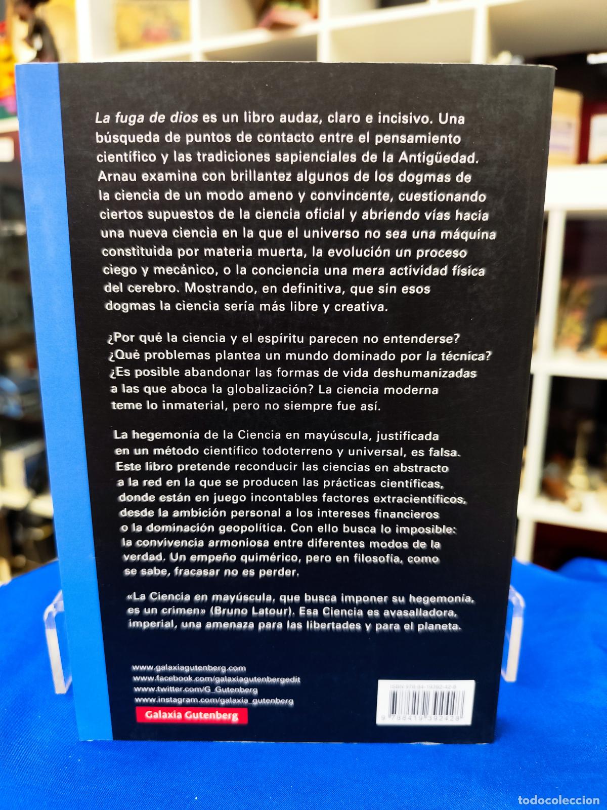 Libros de segunda mano de ciencias: FUGA DE DIOS, LA - ARNAU, JUAN, - Foto 2