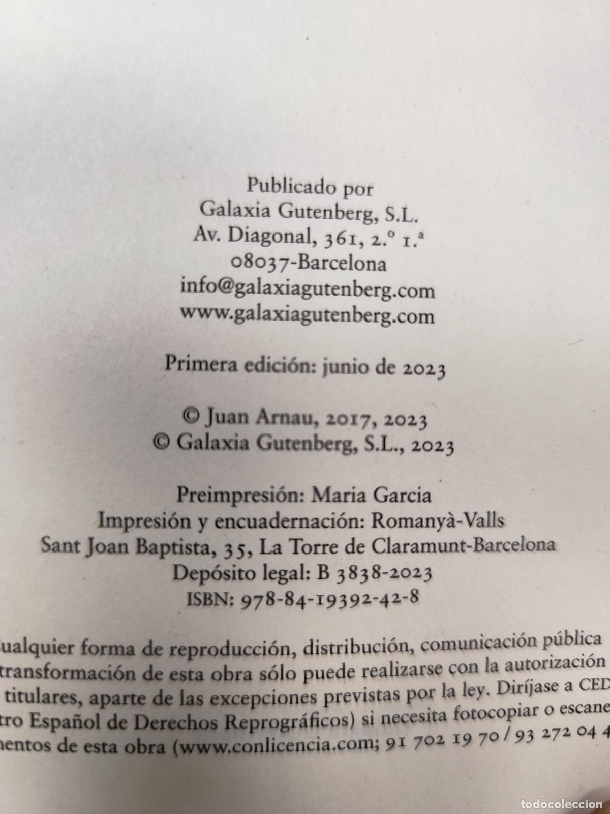 Libros de segunda mano de ciencias: FUGA DE DIOS, LA - ARNAU, JUAN, - Foto 4
