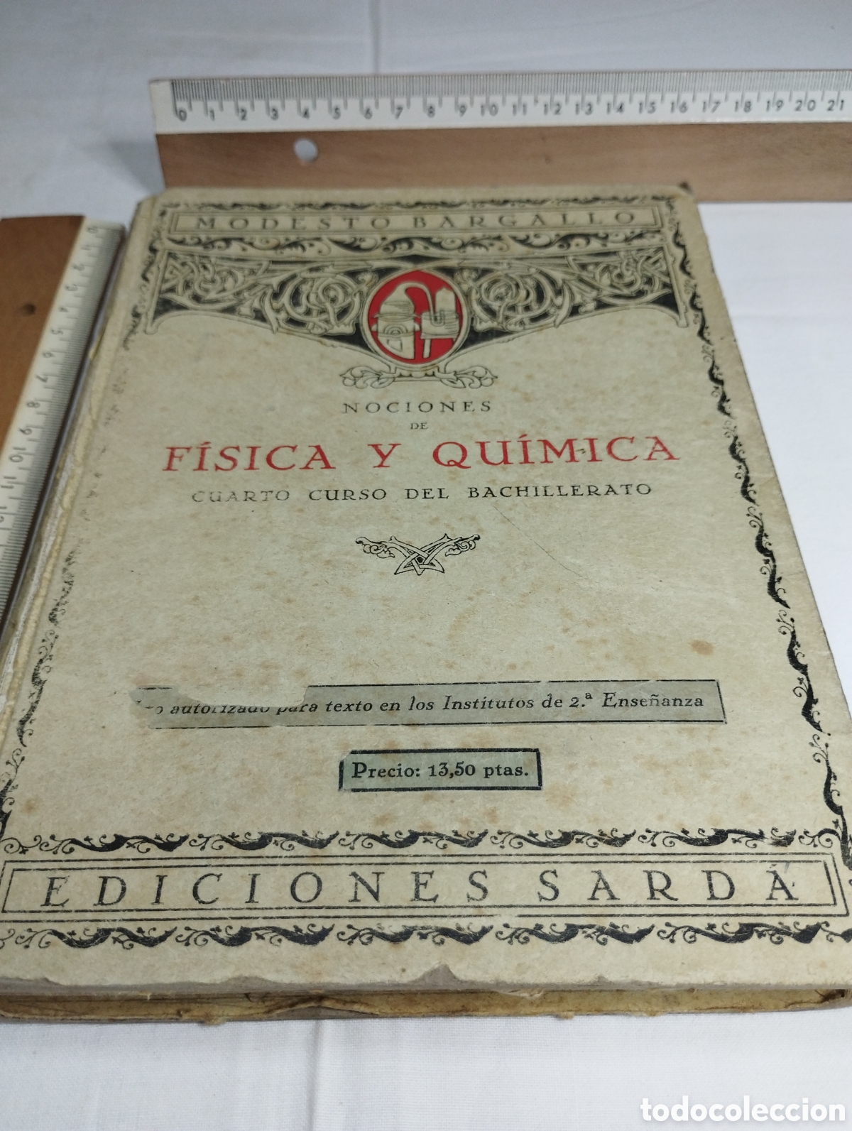 Libros de segunda mano de ciencias: F&iacute;sica y qu&iacute;mica. Ediciones Sarsa, 1935 - Foto 1