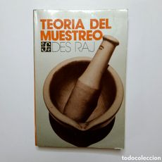 Des Raj des raj. teoría del muestreo. fondo de cultura - Compra venta en ...