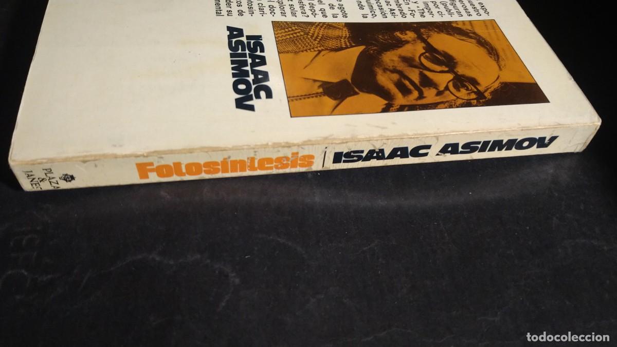 Libros de segunda mano: FOTOS&Iacute;NTESIS - ISAAC ASIMOV - Foto 3