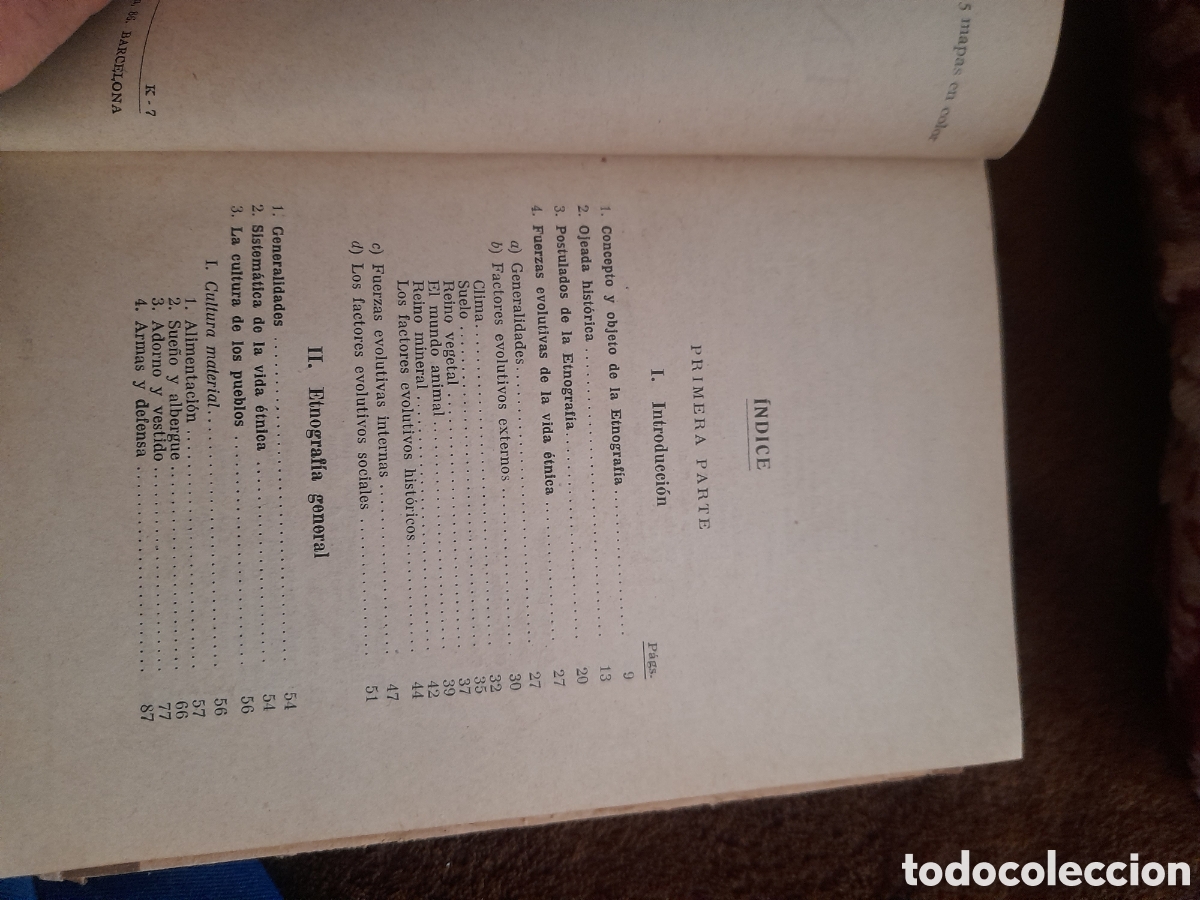 Libros de segunda mano: ETNOGRAFIA, Estudio General de las razas, Editorial Labor de 1940 - Foto 5